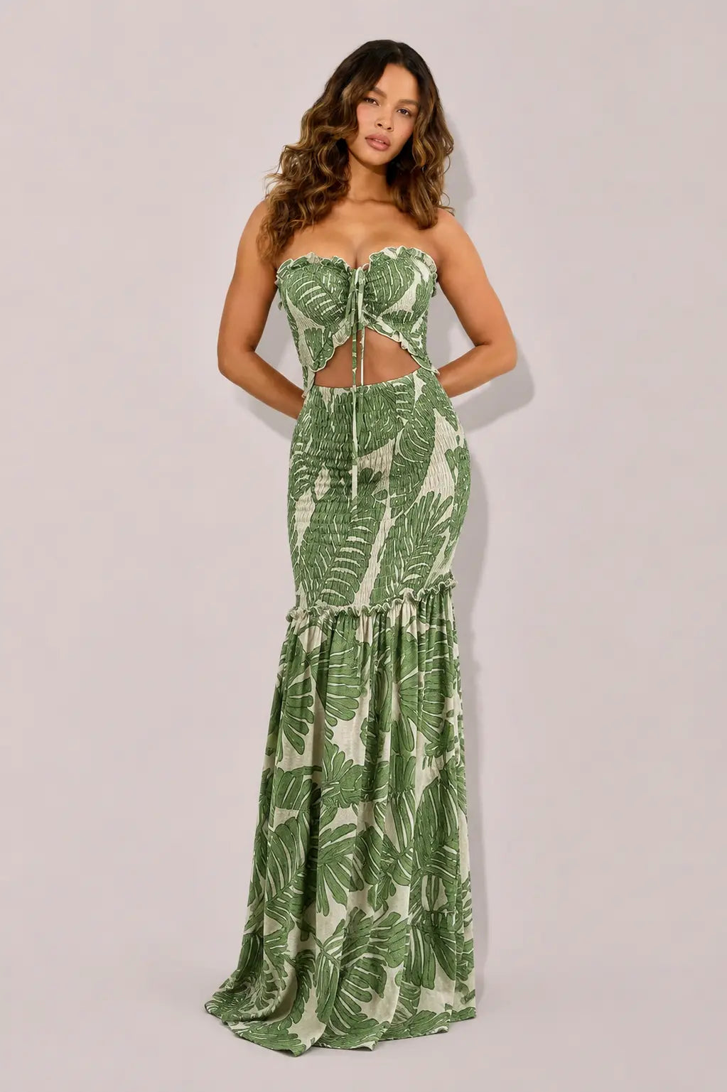 Robe longue fluide