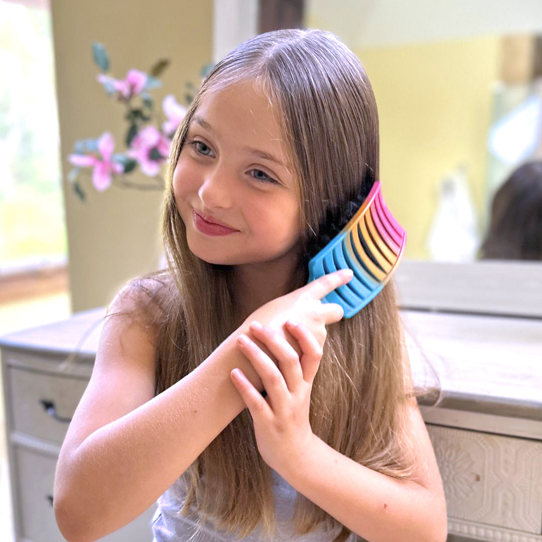 Brosse démêlante anti-douleur pour enfant Captily™