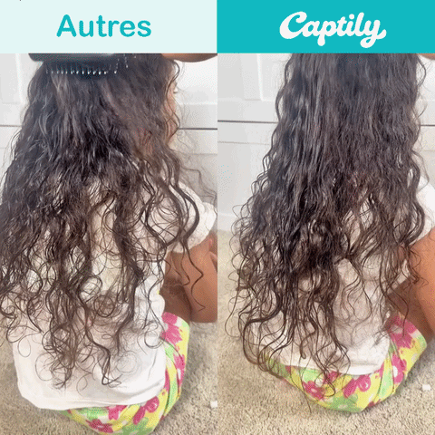 Brosse démêlante anti-douleur pour enfant Captily™