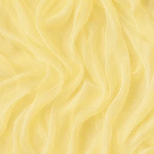 Georgette jaune pâle